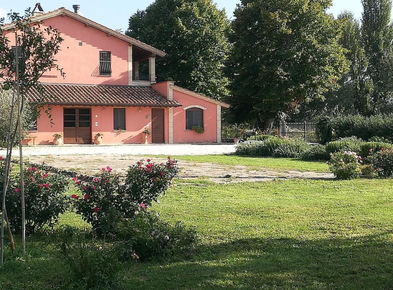 Bed and Breakfast La Casa Dei Tigli Cannara Exterior foto